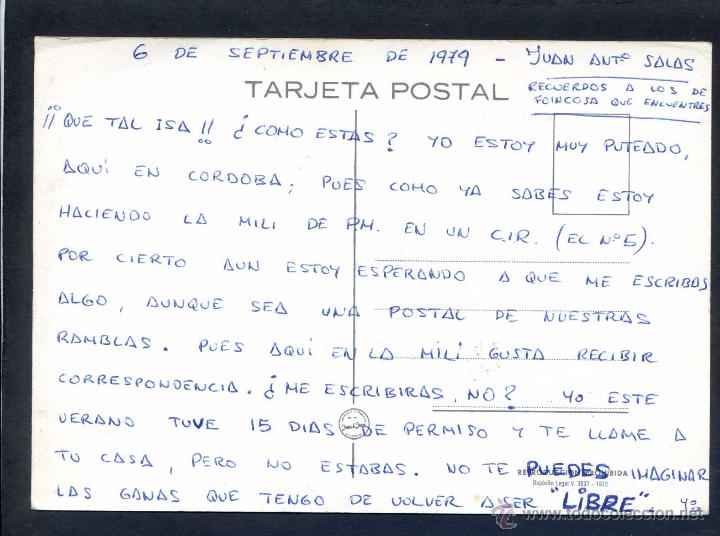 Postales: Ilustrador An&oacute;nimo. Sin datos editor. Escrita. - Foto 2