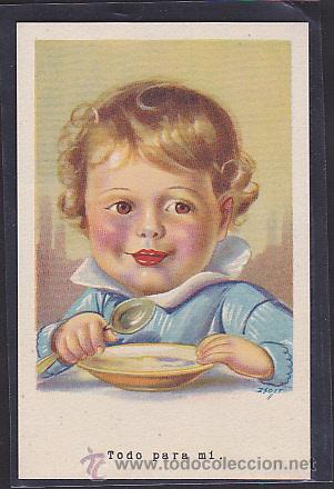 Cartoline: POSTAL INFANTIL ILUSTRADA SERIE 44