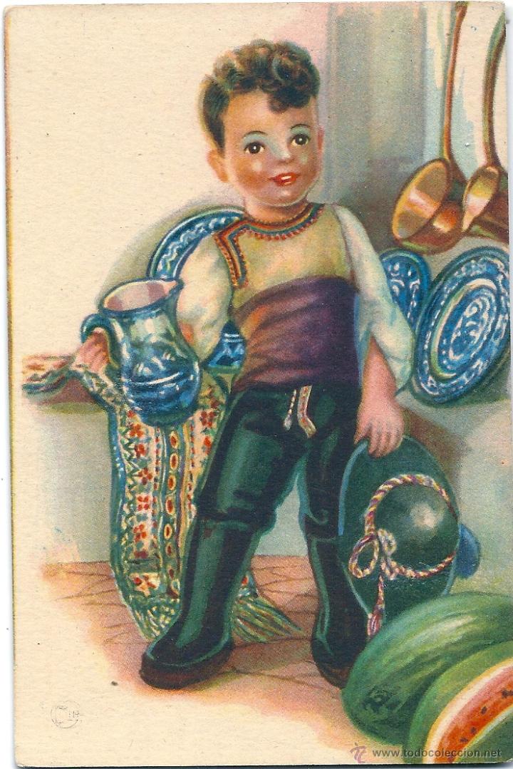 Cartoline: 0772O - IKON - EDIC.DE ARTE - SERIE 6.121- CASTILLA LA NUEVA -REGIONALES INFANTILES ARTIGAS-GIRONA