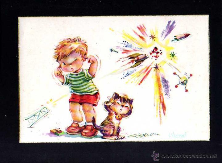 Cartoline: Postal infantil. Ediciones CyZ. Serie 533/ B. Circulada .