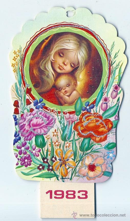 Postais: 0625N - ALTARRIBA -  CALENDARIO TROQUELADO 1983- 17,5X9,8 CM
