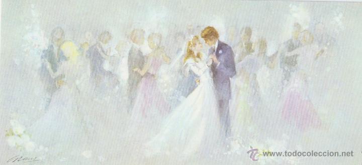 Cartoline: 0681N- POSTAL ROMANTICA SERIE N&ordm; 32.13.066-  DIPTICA 21X10,5 CM - ILUSTRA GRAUS