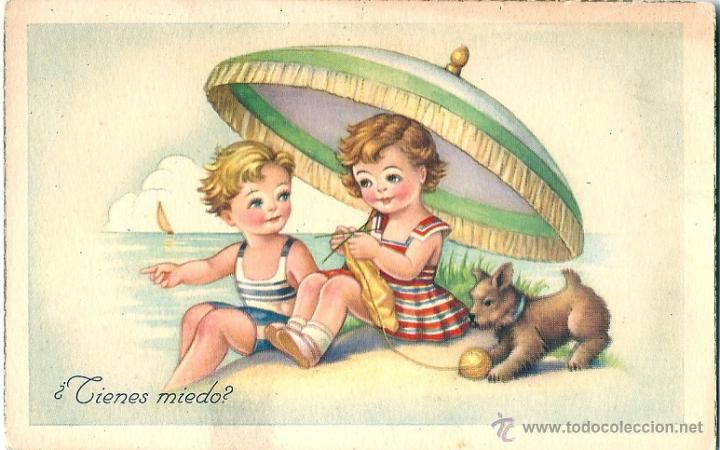Cartoline: 2099Ebis -GIRONA? &iquest;TIENES MIEDO? ANTIGUA POSTAL EDICIONES CYZ SERIE 818