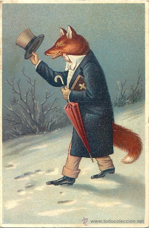 Postais: 0743T -EL LOBO DE CAPERUCITA -ANTIGUA POSTAL N&ordm; 5363 - EDICIONES ALEMANAS - DATA 1925