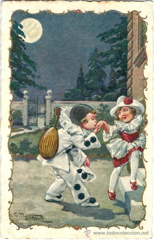 Postales: 0794T - BALLERINI Y FRATINI N&ordm; 432-PRECIOSA POSTAL EDICIONES ITALIANAS -CANTOS TROQUELADOS-DATA 1938