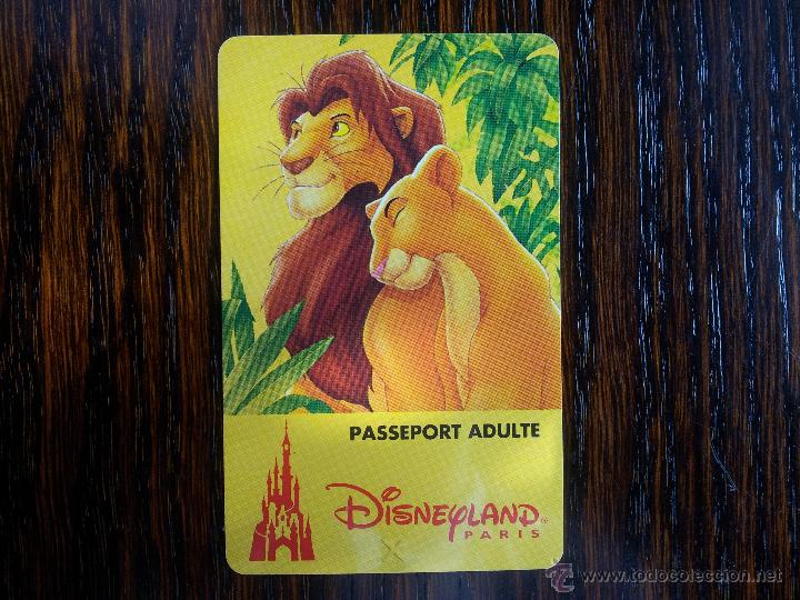 Postais: Entrada Disneyland Par&iacute;s- 1995