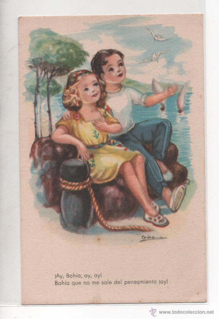 Cartes Postales: POSTAL EDITORIAL ARTIGAS .- MELODIAS EN BOGA .- SERIE 103 .- COLECCION M