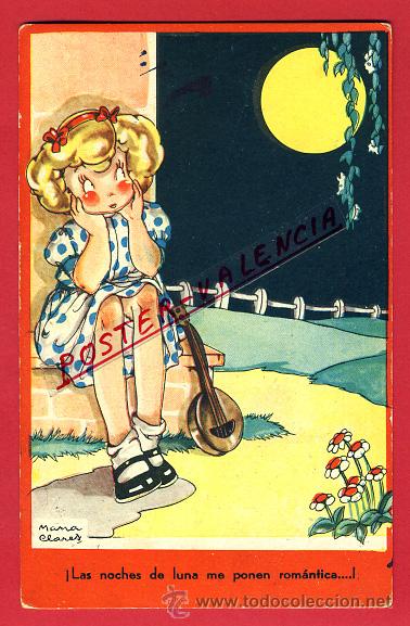 Postais: POSTAL ILUSTRADA, NI&Ntilde;A, MARIA CLARET, P96662