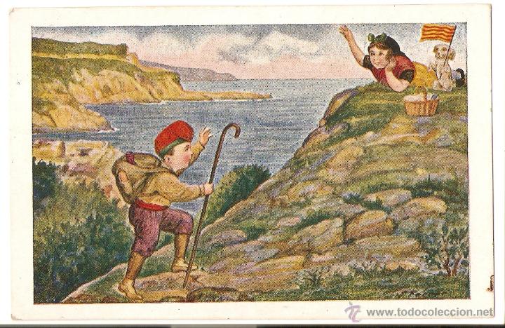 Postais: POSTAL - EDICIONES CATALANAS - LOCFON - n&ordm; 19 - SERIE EXCURSI&Oacute;N - COSTA BRAVA