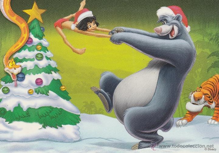 Postales: N&ordm; 18820 POSTAL DIBUJO EL LIBRO DE LA SELVA 2 WALT DISNEY