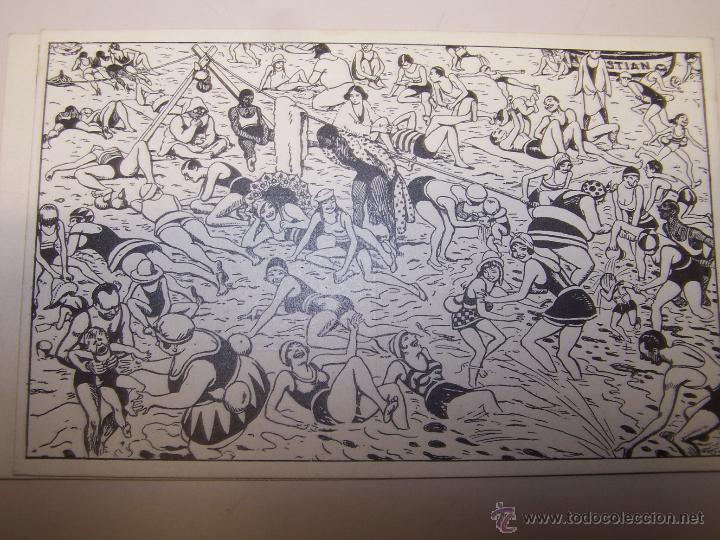 Postcards: Postal ilustrada por Opisso. S&egrave;rie I - N&uacute;m. 9: Boullabaise barcelonina