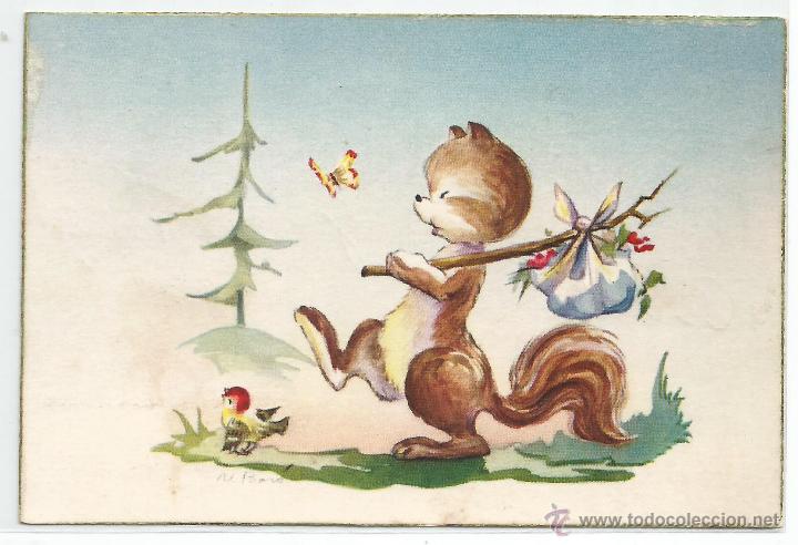 Postais: POSTAL EDICIONES CYZ SERIE 521 B .- ILUSTRA NURIA BAR&Oacute;
