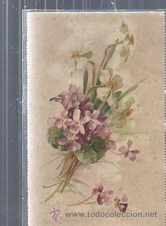 Postkarten: TARJETA POSTAL FLORES, RAMO DE VIOLETAS Y MARGARITAS, NO ESCRITA NI CIRCULADA