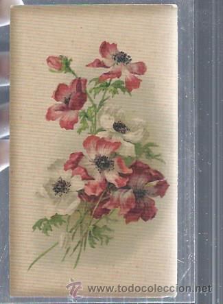 Postkarten: TARJETA POSTAL FLORES, RAMO DE FLORES ROJAS Y BLANCAS, G.O.M, NO ESCRITA NI CIRCULADA