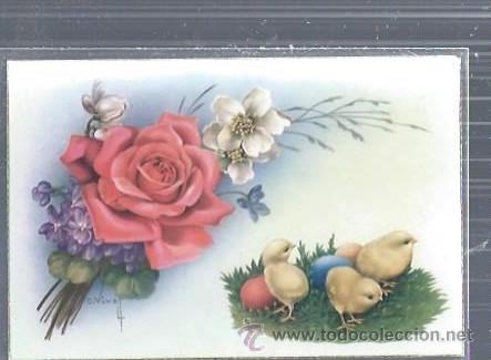 Postkarten: TARJETA POSTAL FLORES, RAMO DE FLORES, EN LA ESQUINA PAJARITOS, CYZ 513/B