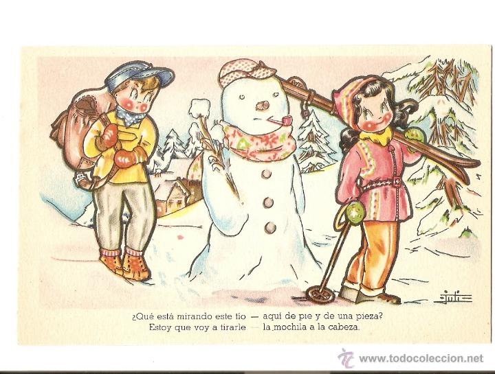 Postais: POSTAL - EDICIONES DEL ARTE - EDITORIAL ARTIGAS - DEPORTES DE INVIERNO - COLECCI&Oacute;N A - SERIE 137