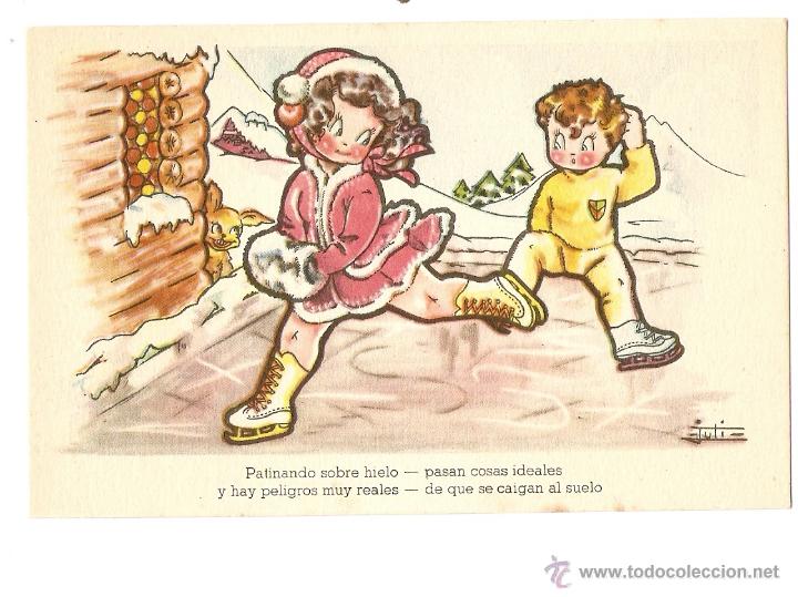 Postais: POSTAL - EDICIONES DEL ARTE - EDITORIAL ARTIGAS - DEPORTES DE INVIERNO - COLECCI&Oacute;N A - SERIE 137