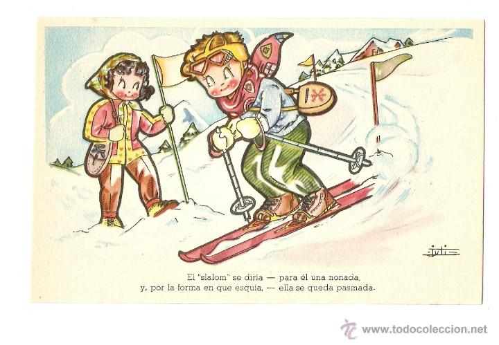 Postais: POSTAL - EDICIONES DEL ARTE - EDITORIAL ARTIGAS - DEPORTES DE INVIERNO - COLECCI&Oacute;N A - SERIE 137