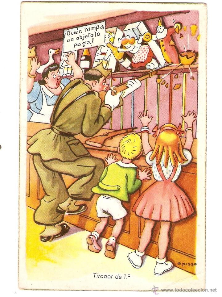Postais: POSTAL - EXCLUSIVA F - PROPIEDAD ART&Iacute;STICA - SERIE 103 - TIRADOR DE PRIMERA - ILUSTRADOR OPISSO
