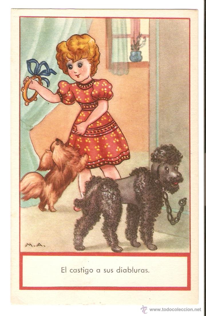 Postais: POSTAL - ILUSTRADOR M A - EDICIONES PABLO D&Uuml;MMATZEN (P D) - SERIE 1551