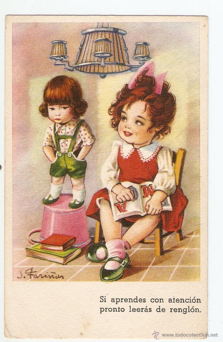 Cartoline: POSTAL - EDICIONES TRIO - SERIE 71 - ILUSTRADOR FARI&Ntilde;AS