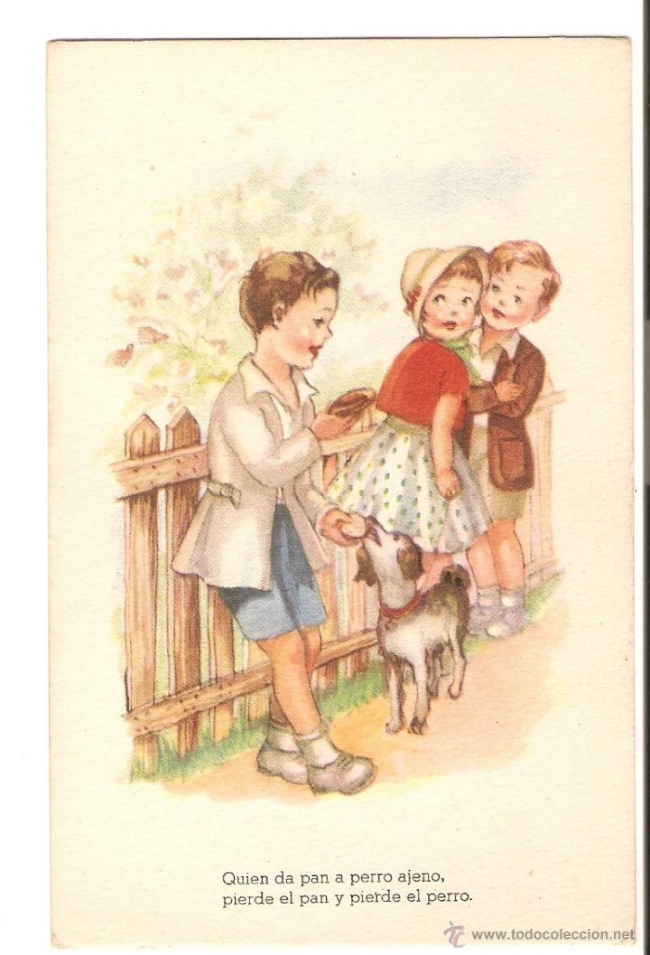 Cartoline: POSTAL - EDICIONES F&Eacute;NIX - EDITORIAL ARTIGAS - REFRANERO POPULAR C - SERIE 3025