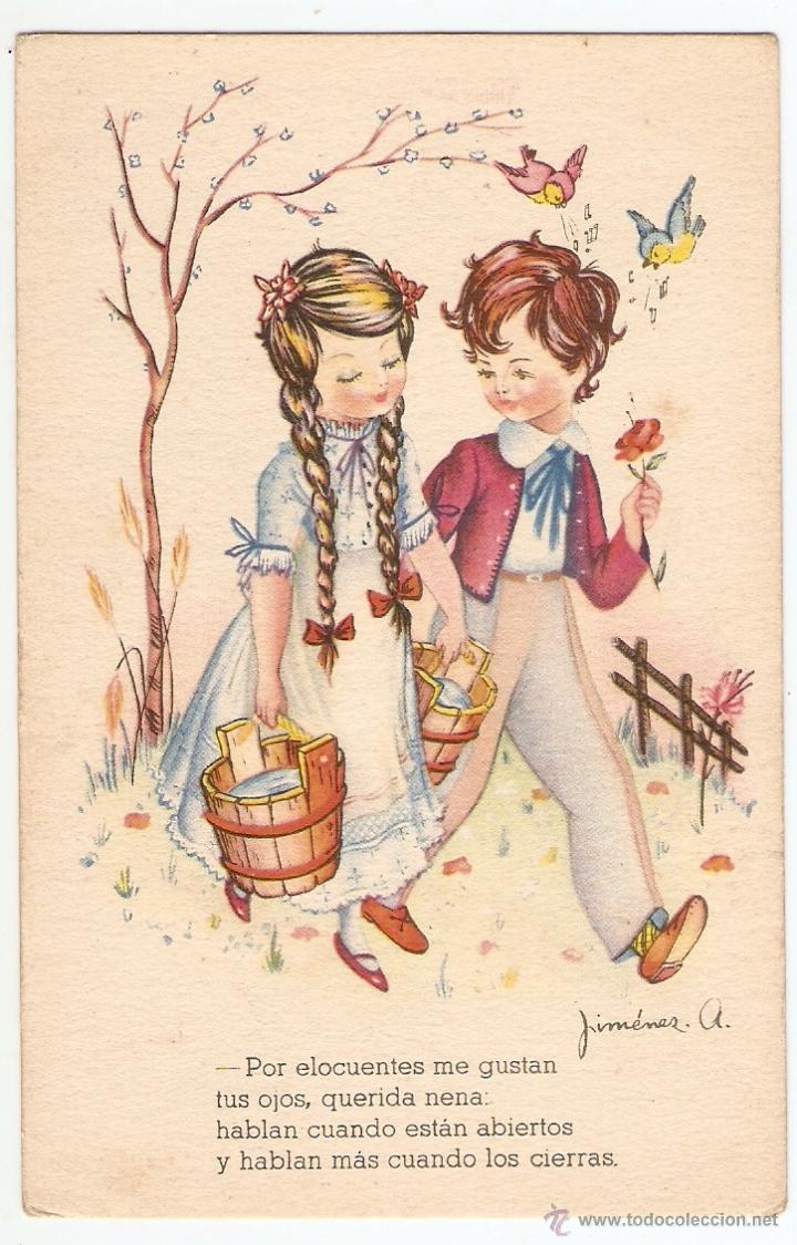 Postkarten: POSTAL - EDICIONES F&Eacute;NIX - EDITORIAL ARTIGAS SERIE 3004 - ILUSTRADOR JIM&Eacute;NEZ ARNALOT