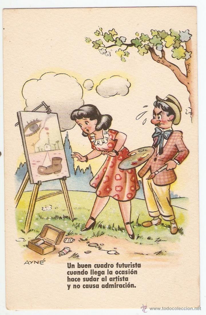 Cartoline: POSTAL - ESTAMPER&Iacute;A RAM - SERIE 60 - ILUSTRADOR AYN&Eacute;
