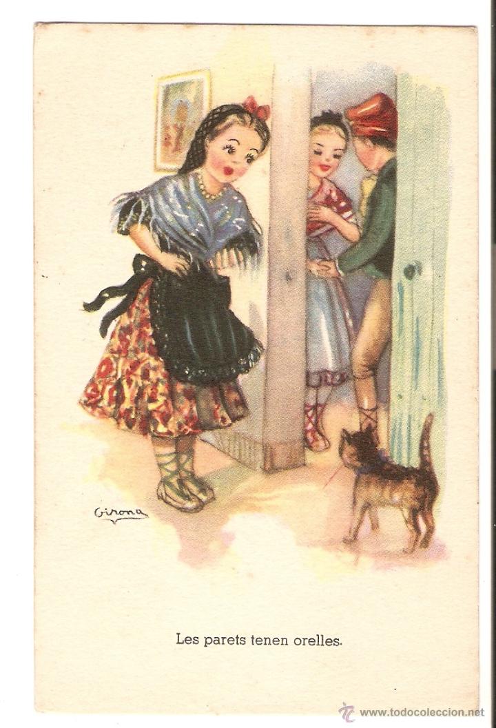 Postais: POSTAL - EDICIONES DEL ARTE - EDITORIAL ARTIGAS - ADAGIS POPULARS, B, SERIE 146 - ILUSTRADOR GIRONA