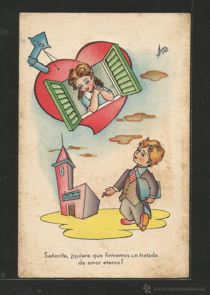 Cartoline: EDICIONES JBR .- SERIE 36 .- ILUSTRA JIMENEZ ARNALOT