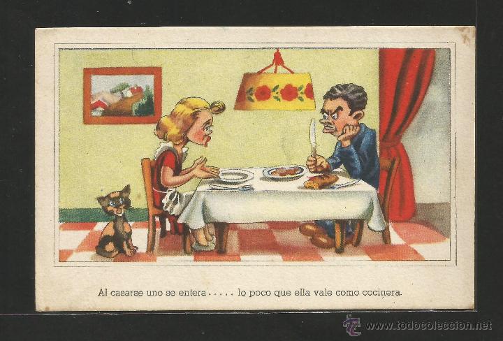 Postkarten: EDITORIAL ARTIGAS / IKON .- SERIE 156 .- AL CASARSE UNO SE ENTERA.....