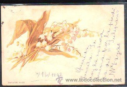Cartoline: TARJETA POSTAL DE FLORES. SERIE 108. N&ordm; 30.