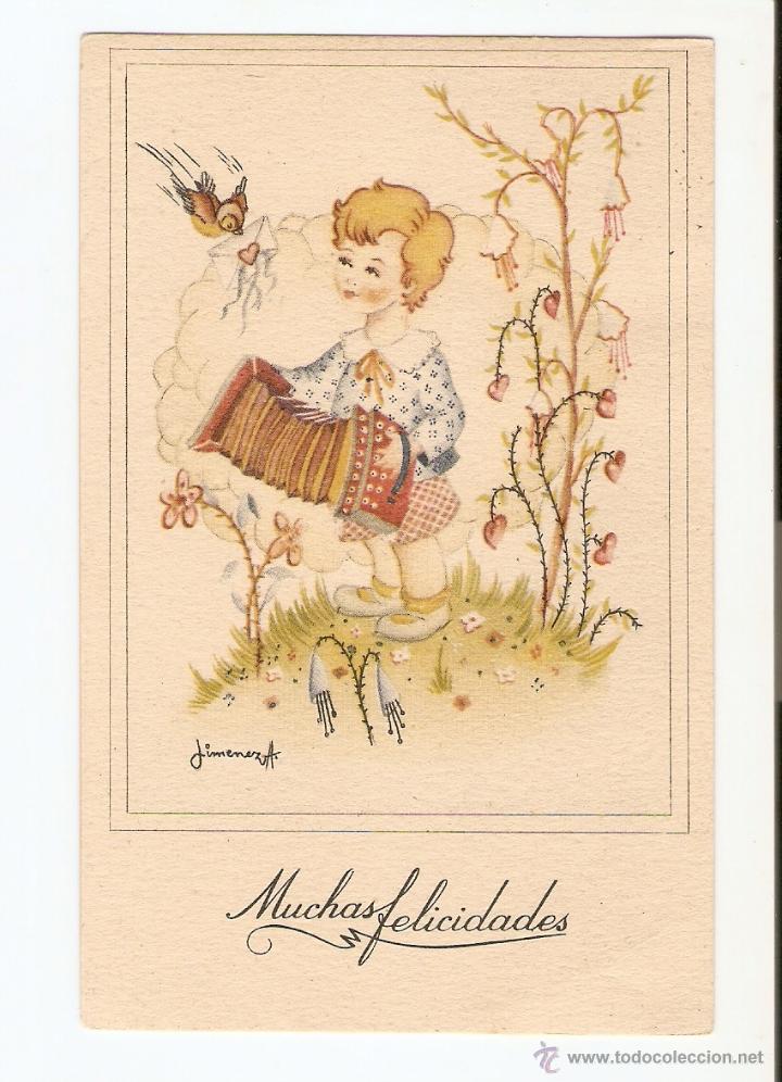 Cartoline: POSTAL - EDICIONES F&Eacute;NIX - EDITORIAL ARTIGAS - SERIE 3008 - ILUSTRADOR JIM&Eacute;NEZ ARNALOT