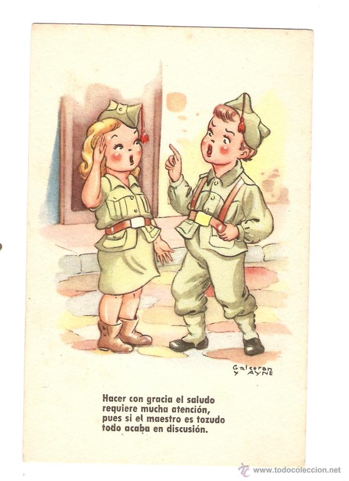 Postcards: POSTAL - ESTAMPER&Iacute;A RAM - SERIE 58 - ILUSTRADOR GALCER&Aacute;N Y AYN&Eacute;