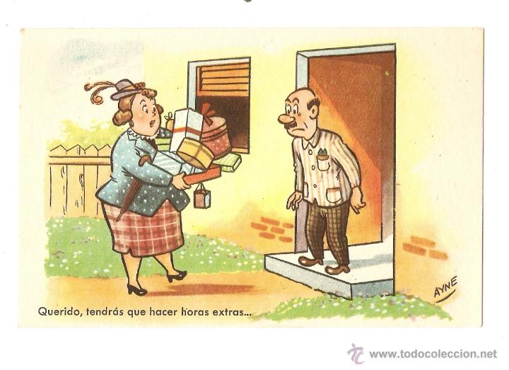 Postcards: POSTAL - ESTAMPER&Iacute;A RAM - SERIE 87 - ILUSTRADOR AYN&Eacute;