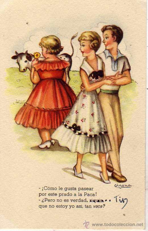 Cartoline: Dibujo infantil. Animaladas. Colecci&oacute;n A de diez postales. Serie 155. Ediciones Arte.