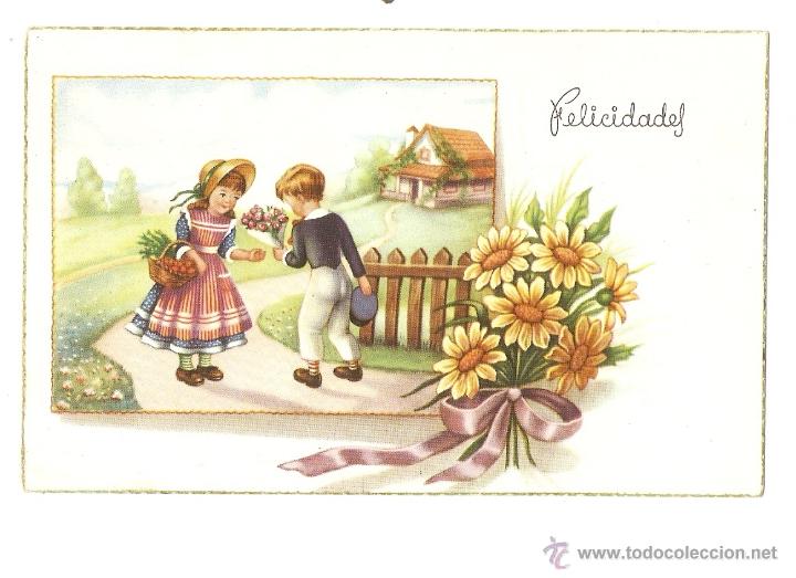 Postcards: POSTAL - EDICIONES C Y Z - SERIE 804 - FELICIDADES