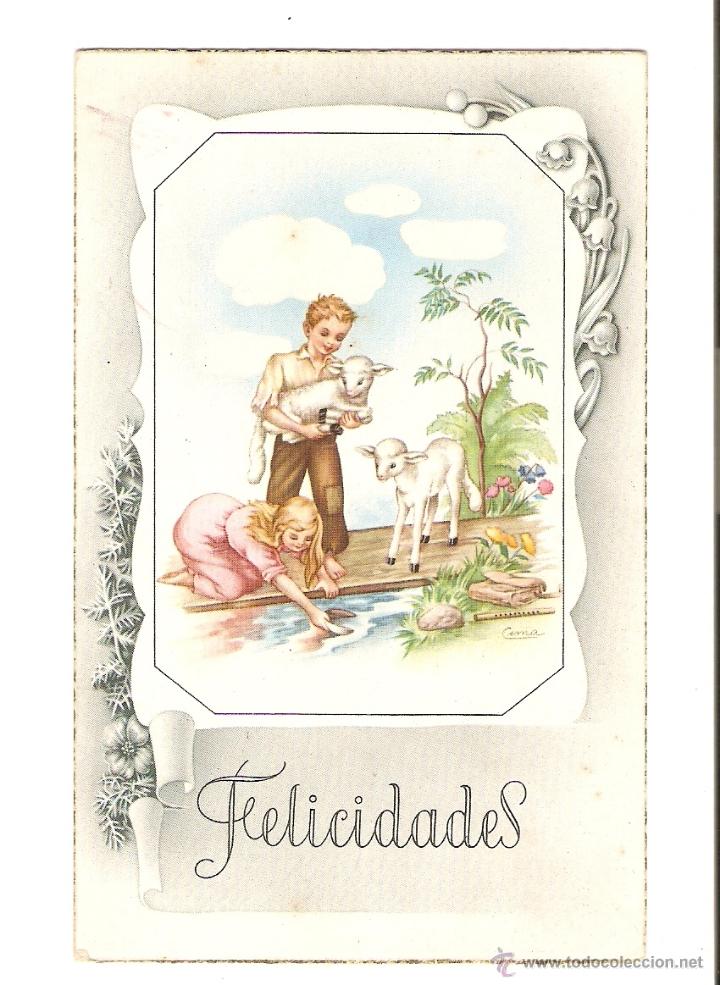 Cartes Postales: POSTAL - EDICIONES CIMA - SERIE 516 - FELICIDADES