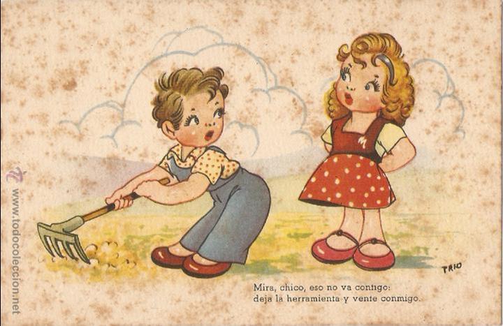 Postkarten: POSTAL - EDICIONES TRIO - SERIE 44 - ILUSTRADOR TRIO