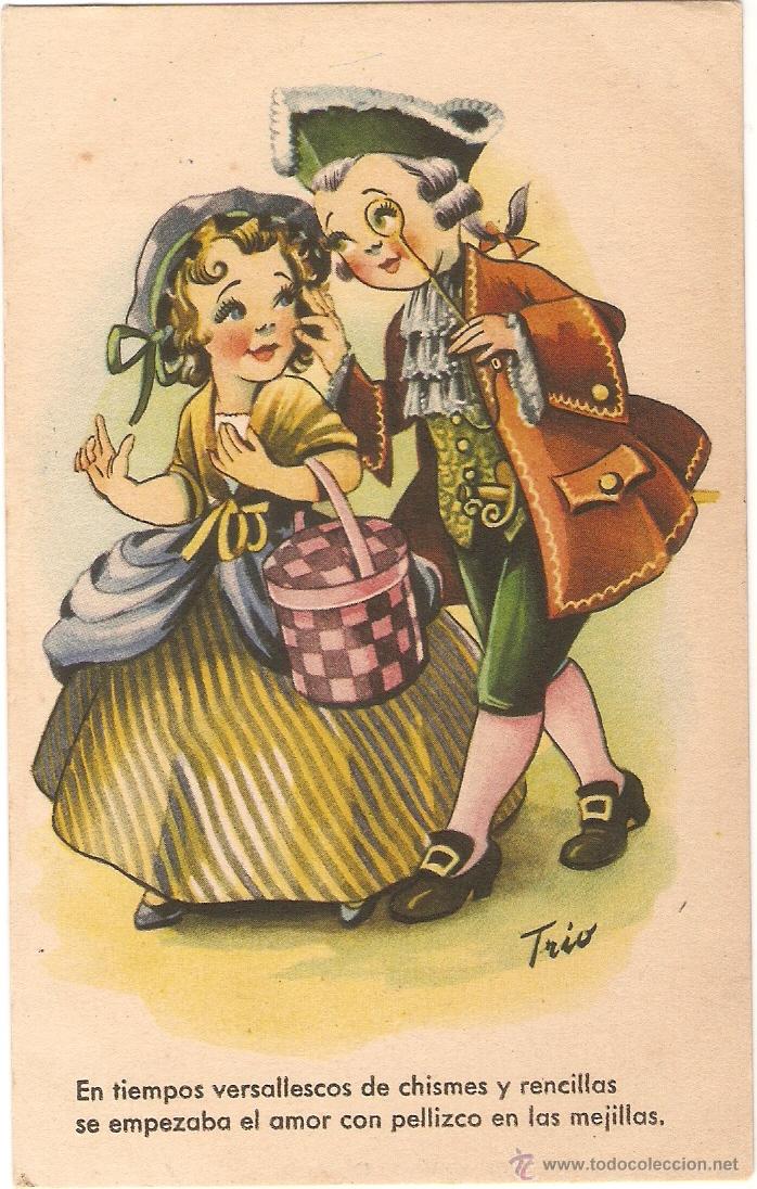 Postkarten: POSTAL - EDICIONES TRIO - SERIE J - ILUSTRADOR TRIO