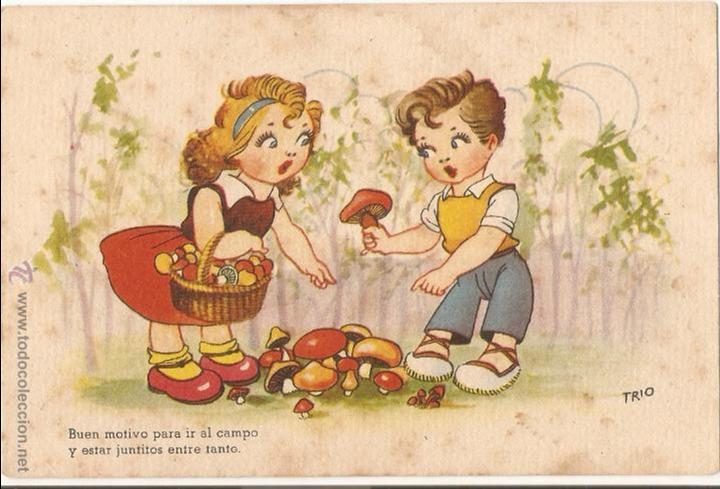 Postkarten: POSTAL - EDICIONES TRIO - SERIE 44 - ILUSTRADOR TRIO