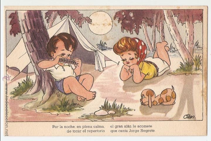 Postcards: POSTAL - EDICIONES DEL ARTE - EDITORIAL ARTIGAS - DELICIAS DEL VERANEO, A - SERIE 131 - OLAN