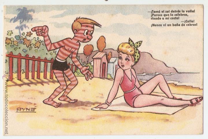 Cartes Postales: POSTAL - EDICIONES ESTAMPER&Iacute;A RAM - SERIE 42 - ILUSTRADOR AYN&Eacute;