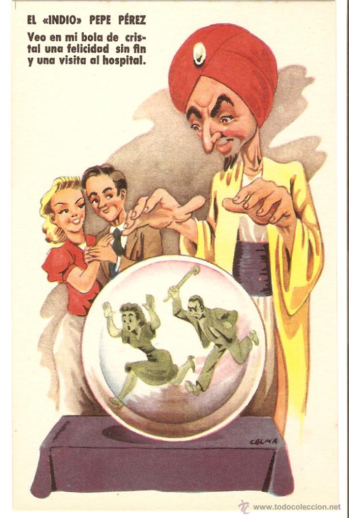 Postcards: POSTAL - ILUSTRACI&Oacute;N DE CELMA - ESTAMPER&Iacute;A RAM - SERIE 83 - A&Ntilde;OS 1950