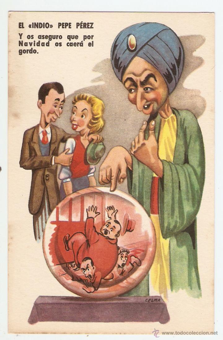Postcards: POSTAL - ILUSTRACI&Oacute;N DE CELMA - ESTAMPER&Iacute;A RAM - SERIE 83 - A&Ntilde;OS 1950