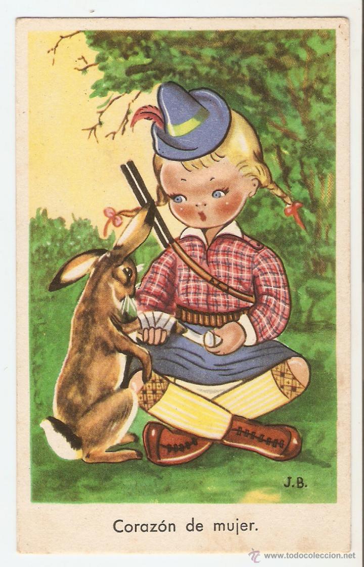 Postcards: POSTAL - EDICIONES JOTAB&Eacute; - SERIE E - ILUSTRADOR J.B.