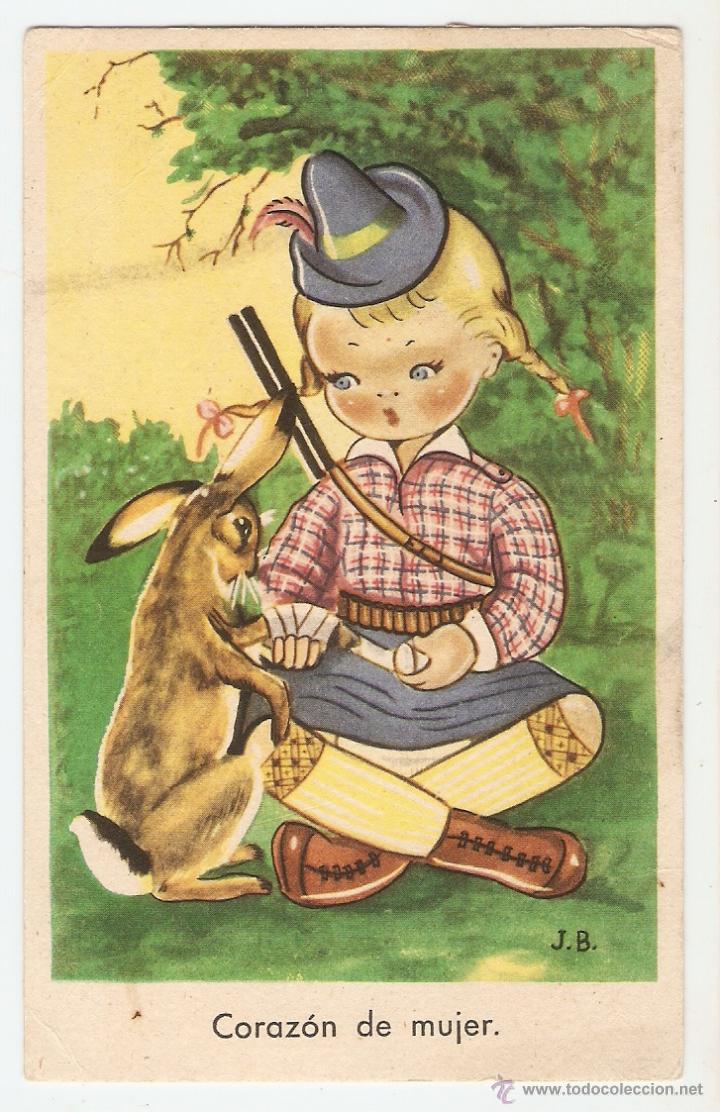 Postcards: POSTAL - EDICIONES JOTAB&Eacute; - SERIE E - ILUSTRADOR J.B.