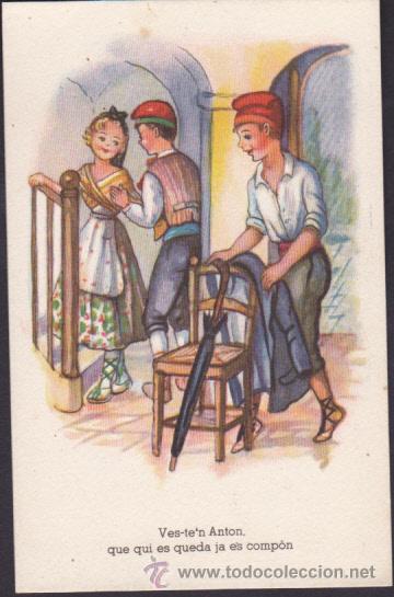 Postkarten: POSTAL ILUSTRADA SERIE 145