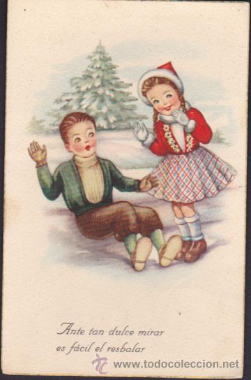 Postkarten: POSTAL INFANTIL ILUSTRADA SERIE N