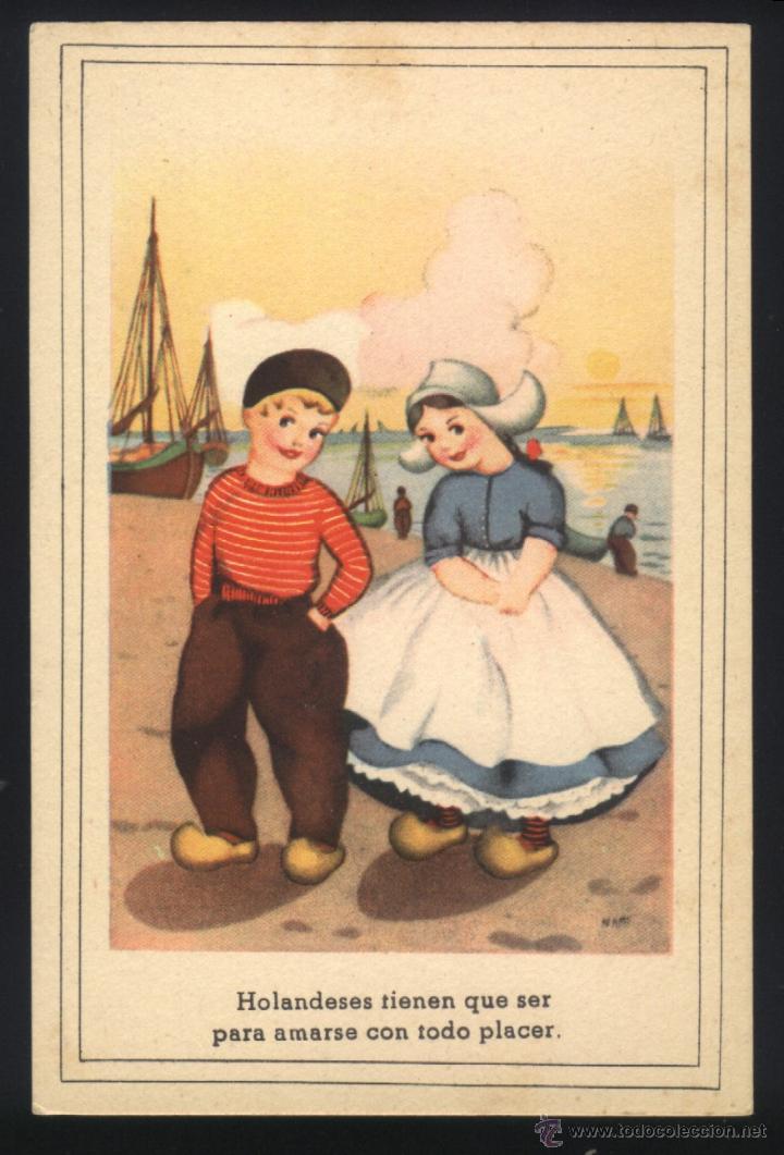 Postais: A-2612- ANTIGUA POSTAL CON DIBUJO DE NAMI.